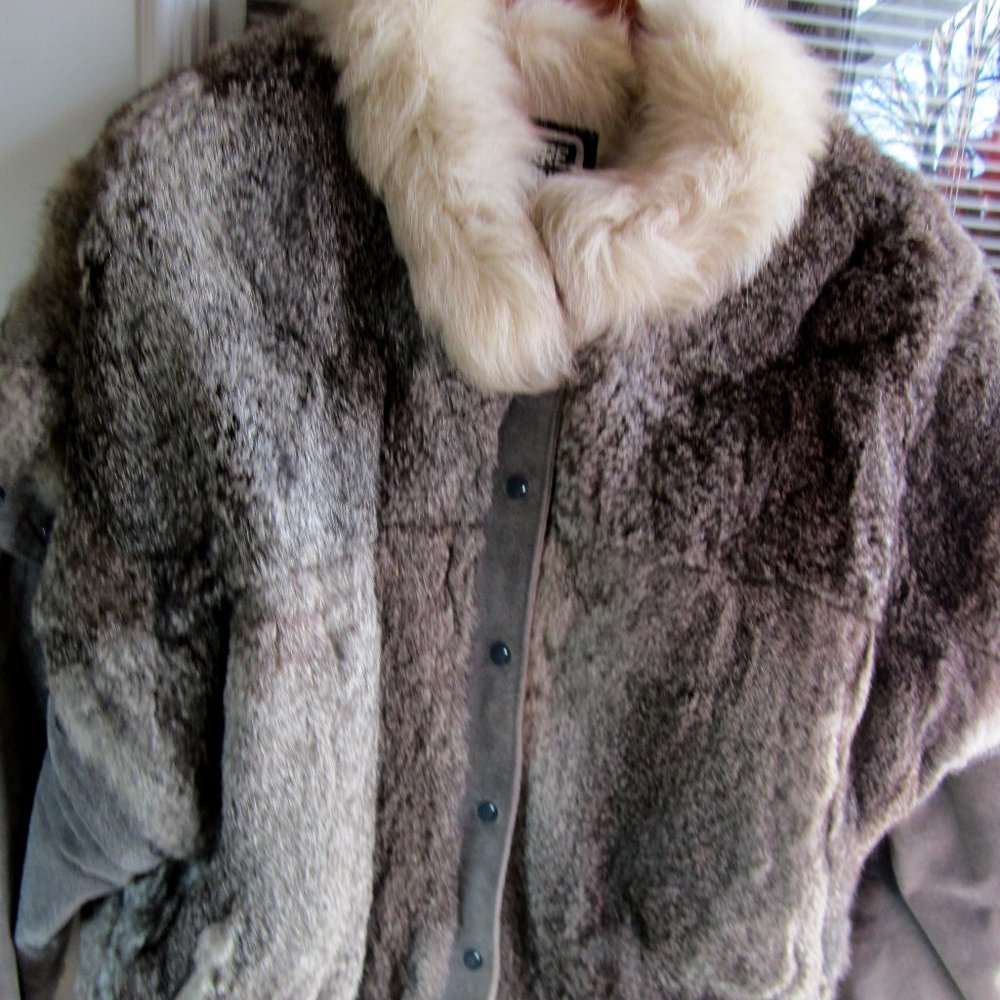 Vintage Pierre Dumont Rabbitt Fur Coat